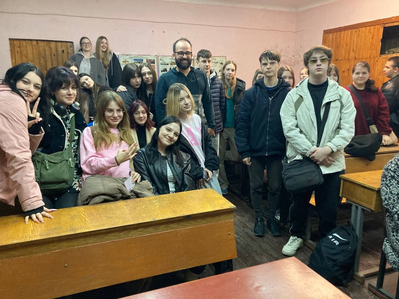 Візит бразильського журналіста до Оптико-механічного фахового коледжу: