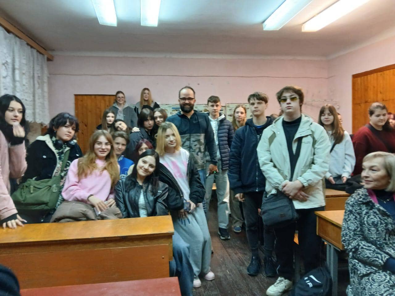 Візит бразильського журналіста до Оптико-механічного фахового коледжу: