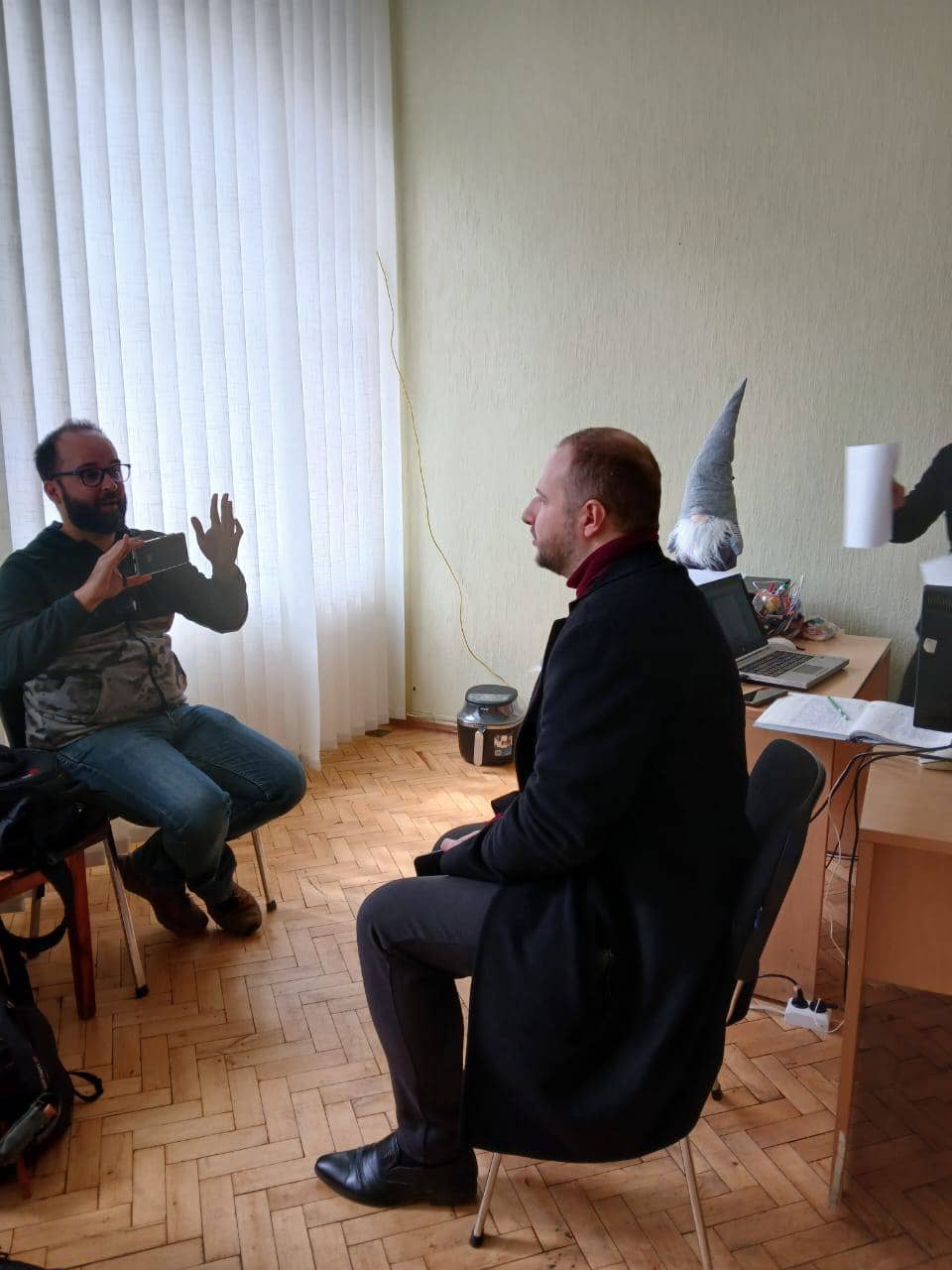 Візит бразильського журналіста до Оптико-механічного фахового коледжу: