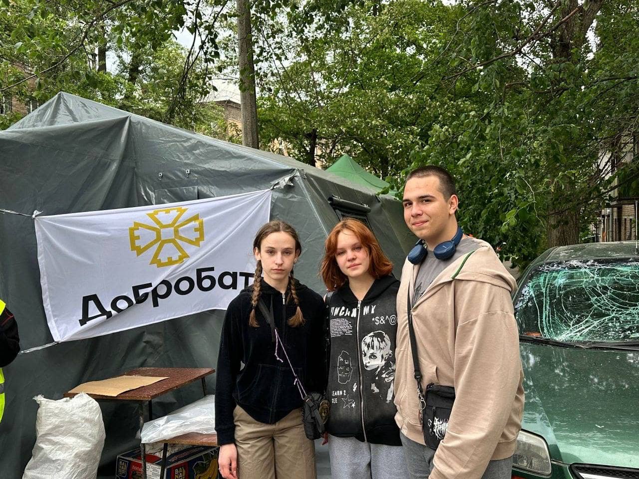 Наші студенти були волонтерами в Шевченківському районі