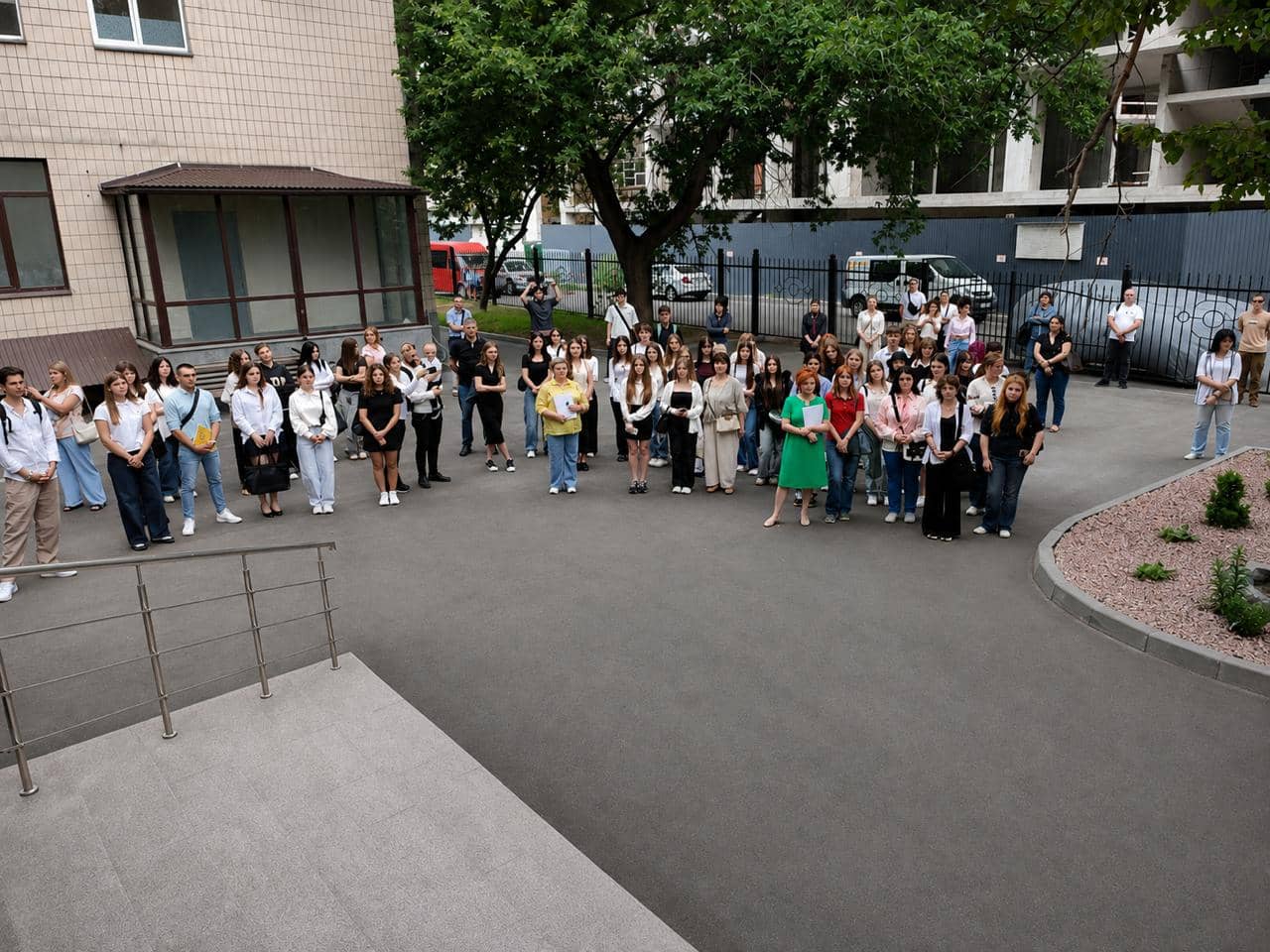 Посвята в студенти у Відокремленому структурному підрозділі «Оптико-механічний фаховий коледж Київського національного університету імені Тараса Шевченка»